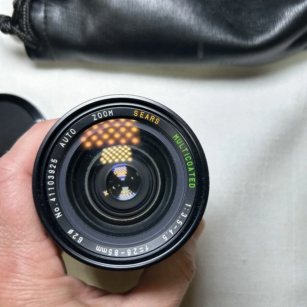 Sears‎ Mod No 202 737960 Auto Zoom Multicoated 1:3.5 4.5 f=28 85mm 62 Lens Canon